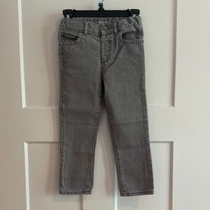 The Children's Place Gray Straight Jeans Versatile Style